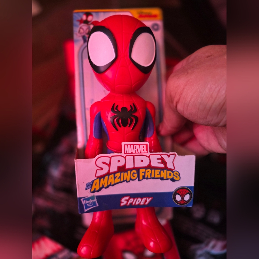 Marvel Spidey Amazing Friends Red and Black Figure